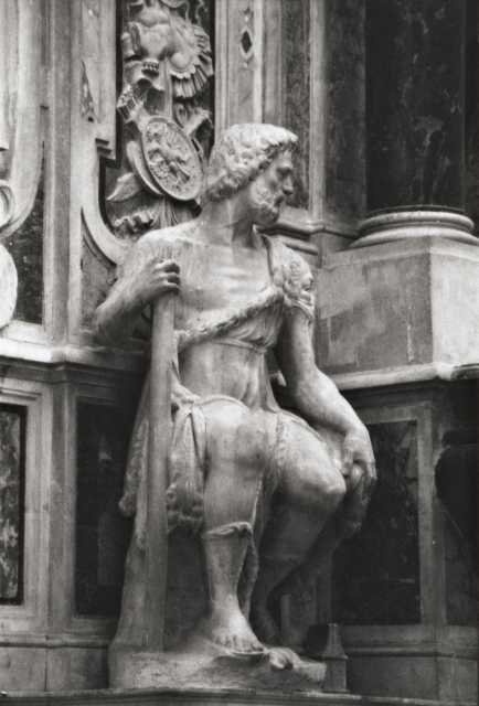 Tumidei, Stefano — Napoli. S. Domenico Maggiore. Giov. Marco Vitale. Monumento a Carlo Spinelli (1634) — particolare